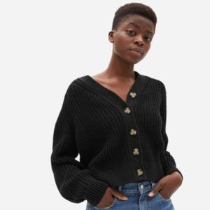 Everlane - The Texture Cotton Cardigan XL